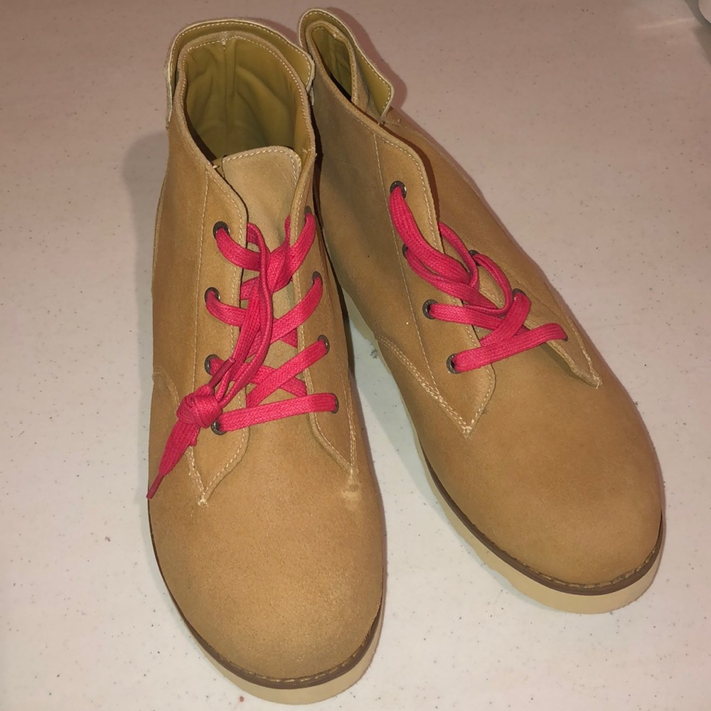 Size 11 Vivala Grenade brown half boots NWOT